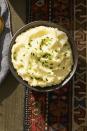 <p>Mashed potatoes are a staple at the holiday table, and replacing them entirely with cauliflower mash isn't the same. Try the 50/50 approach instead: Use half-white potatoes, half cauliflower. You'll keep the classic texture and taste while sneaking in extra veggies and more volume.<br><br><a href="https://www.goodhousekeeping.com/food-recipes/a41103/roasted-garlic-mashed-potatoes-cauliflower-recipe/" rel="nofollow noopener" target="_blank" data-ylk="slk:Get the recipe for Roasted Garlic Mashed Potatoes and Cauliflower »" class="link rapid-noclick-resp"><em>Get the recipe for Roasted Garlic Mashed Potatoes and Cauliflower »</em></a><br></p>