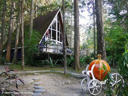 ▌南投▌超夢幻!隱藏版的童話森林小屋就在♥明山森林會館♥