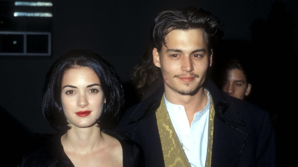 Winona Ryder and Johnny Depp