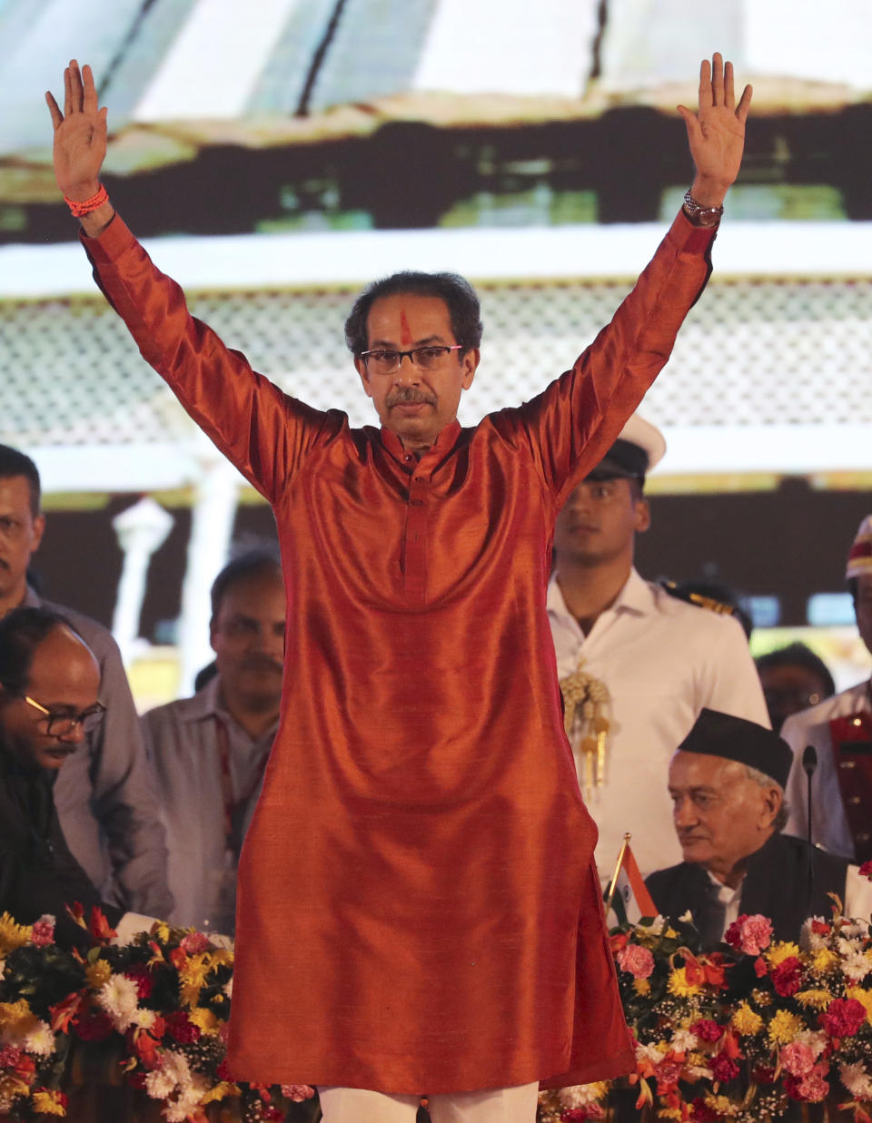 Uddhav takes oath