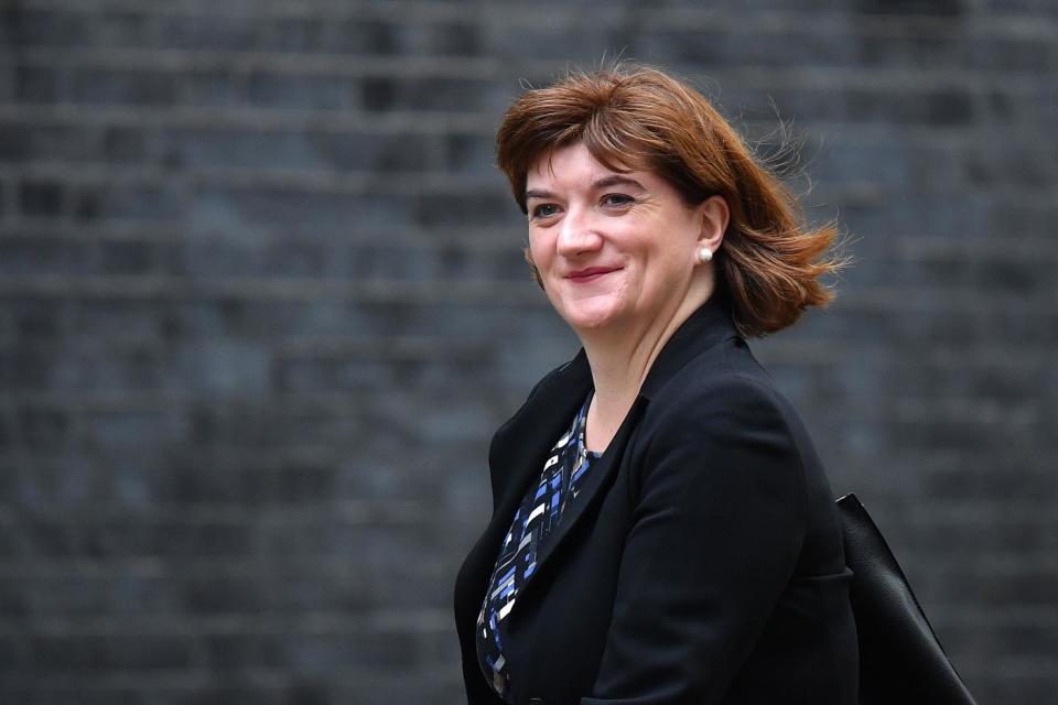 Culture Secretary Nicky Morgan said Mr Corbyn's plans were a 'fantasy' (Daniel Leal-Olivas/AFP)