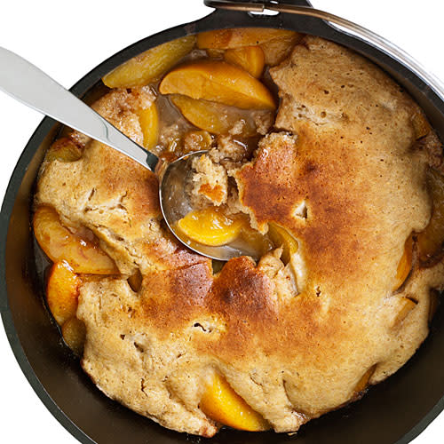 Dutch-Oven Peach Cobbler