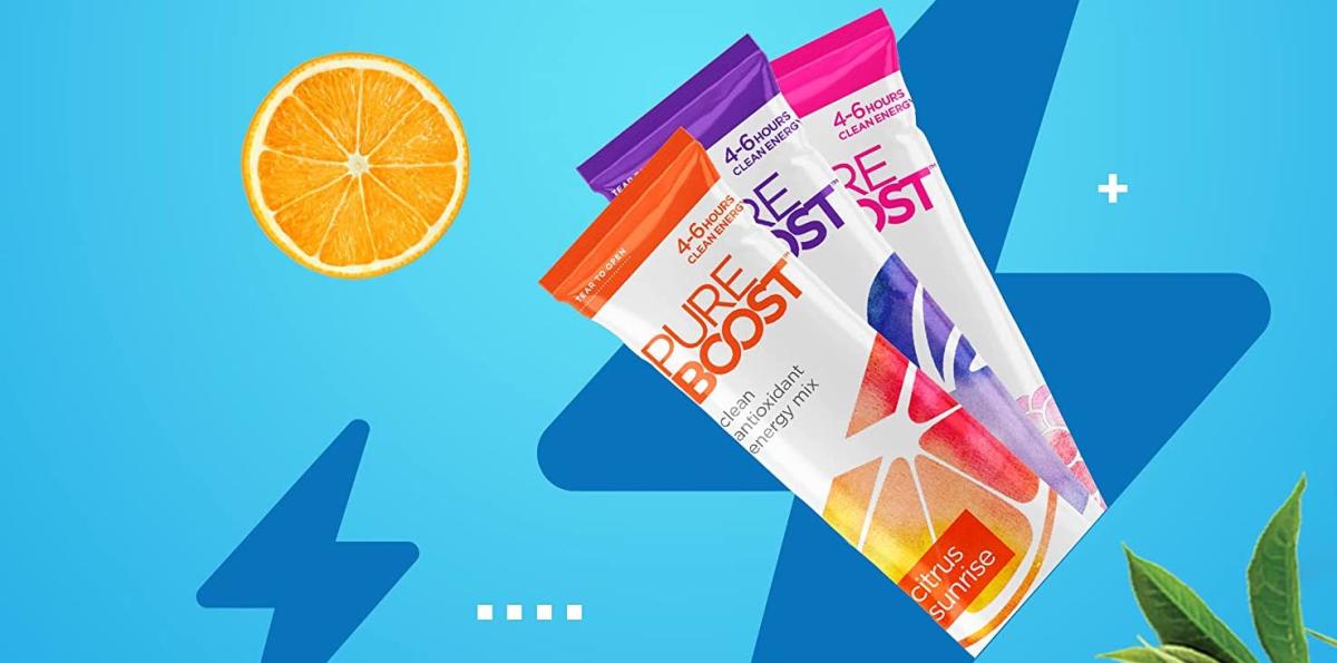 Pureboost Clean Boost Energy Powder Mix Berry Boost