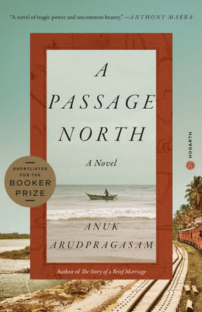 What it's about: Protagonist Krishan undertakes a long train journey from Sri Lanka's capital, Colombo, to the war-torn North, for the funeral of his grandmother's caretaker Rani. As the train moves through the country, the novel stays largely with Krishan's thoughts, about three women important in his life, his grandmother, Rani, and Anjum, an activist he fell in love with. Beautifully written and unflinching in confronting aspects of the Sri Lankan civil war, A Passage North was shortlisted for the 2021 Booker Prize. Get it from Bookshop or through your local indie through Indiebound here.