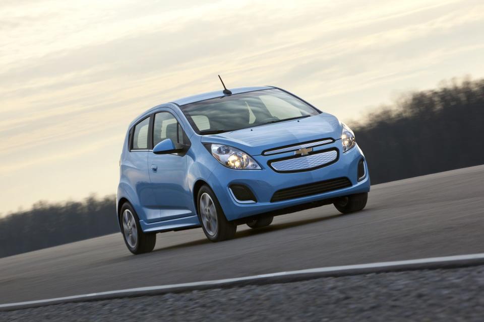 <p>Though it may not look (or sound) it, the Spark EV is actually a hot hatch. The 2014 models make 400 lb-ft of torque, which is a whole lot for a tiny car weighing under 3000 pounds. </p>
