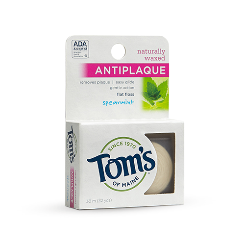 Tom's of Maine Naturally Waxed Antiplaque Flat Floss (Tom's of Maine / Tom's of Maine)