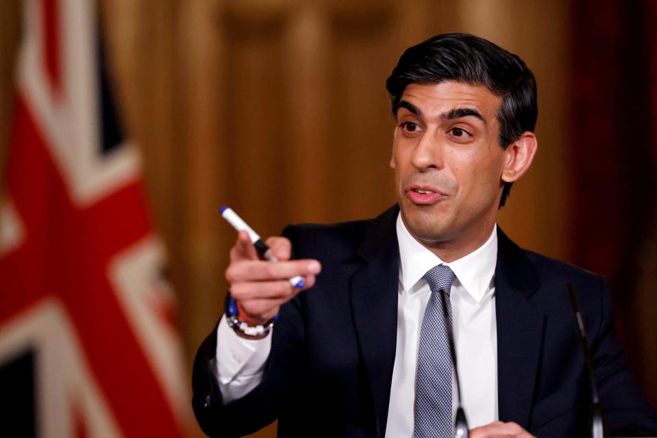 <p>Rishi Sunak wants the UK to ‘push the boundaries of digital finance’</p> (Tolga Akmen/Pool Photo via AP)