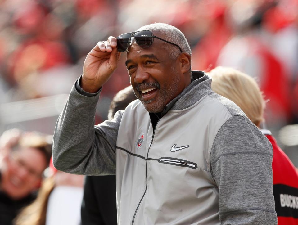 Athletic director Gene Smith at an Ohio State football game.