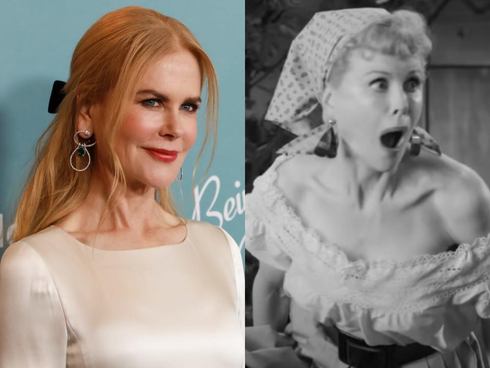 Nicole Kidman plays Lucille Ball