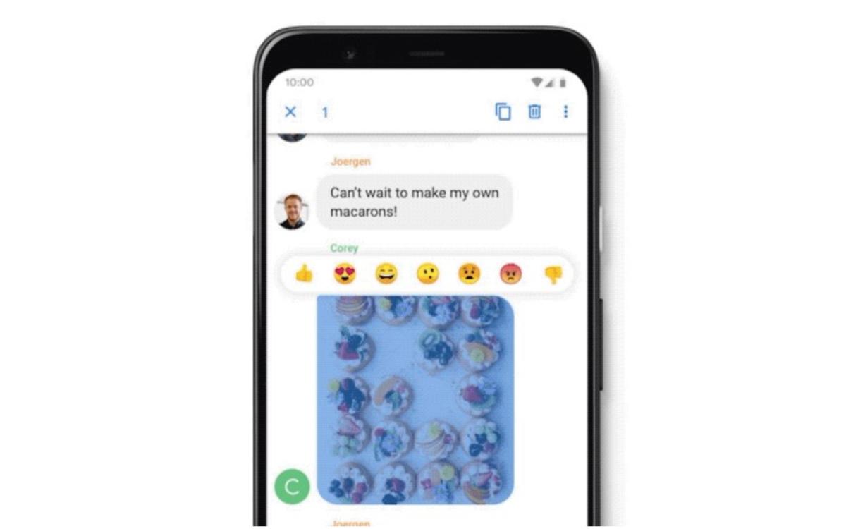 google-adds-emoji-reactions-to-messages-on-android