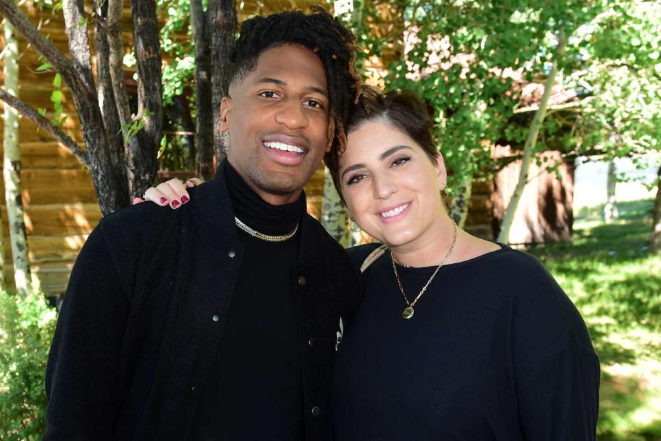 <p>Vivien Killilea/Getty</p> Jon Batiste and Suleika Jaouad.