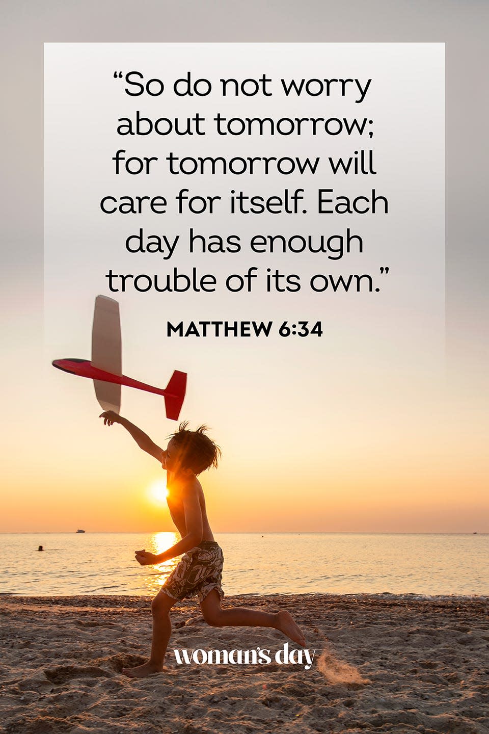 20) Matthew 6:34