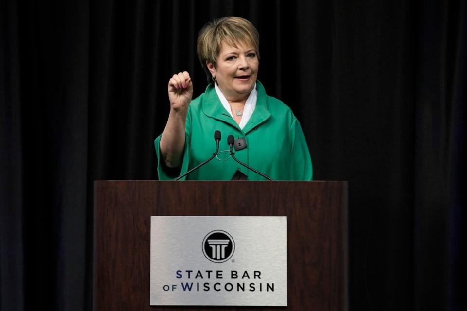 Wisconsin Supreme Court Justice Janet Protasiewicz (AP)