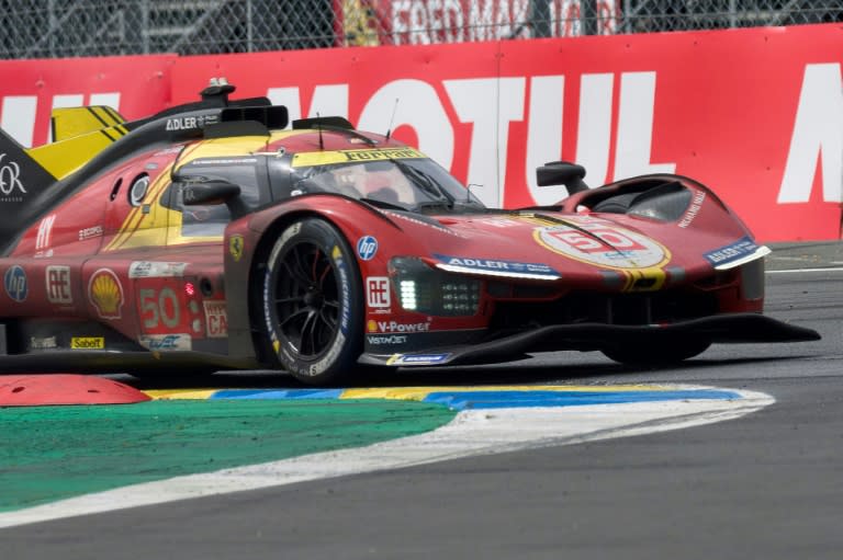 La Ferrari 499P victorieuse au Mans le 16 juin 2024 (GUILLAUME SOUVANT)