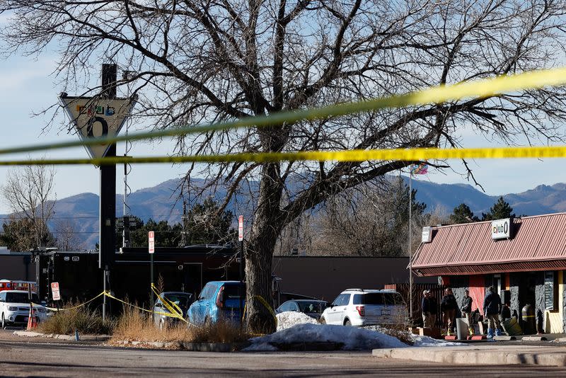 Aftermath of mass shooting at LGBTQ nightclub Club Q in Colorado Springs