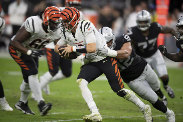 Cincinnati Bengals defeat the Las Vegas Raiders 32-13 behind Joe