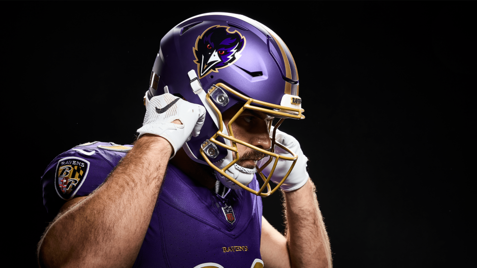 The Ravens have revealed the look for their 2024 alternate helmet, called 