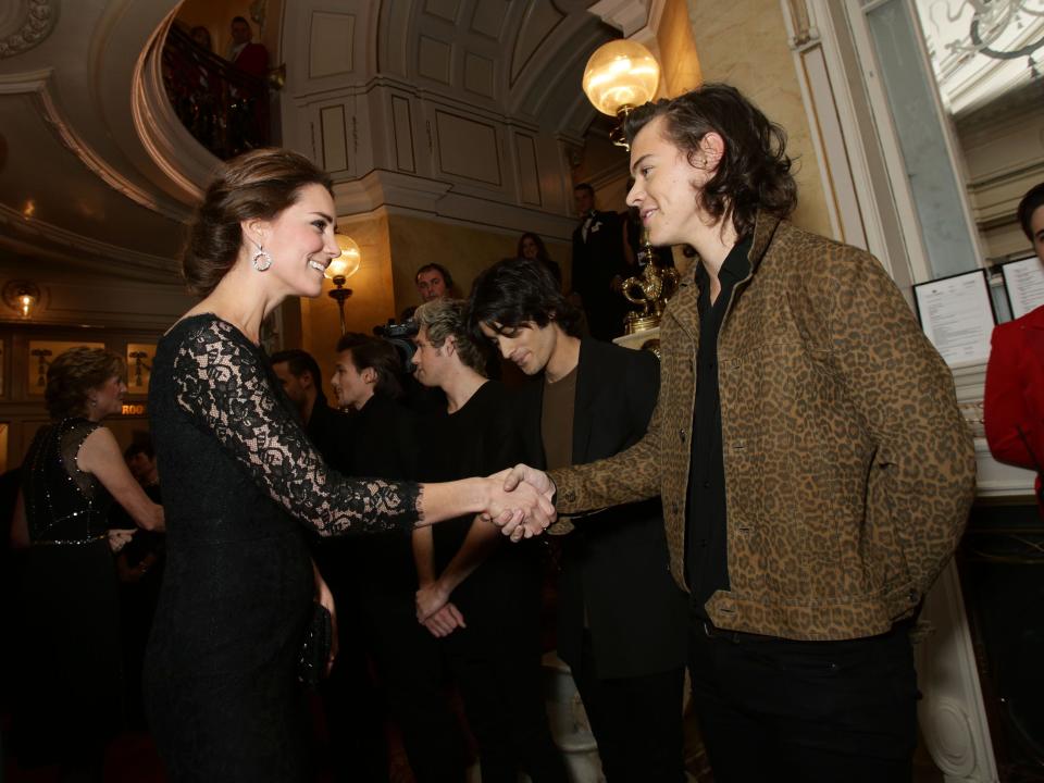 harry styles kate middleton