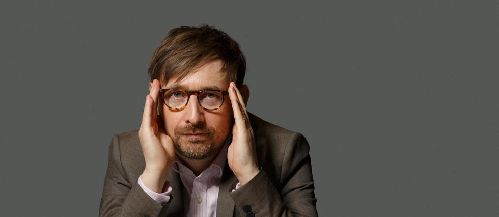 Neil Hannon, chanteur de The Divine Comedy. Le groupe célèbre en 2020 ses trente ans de carrière. 
