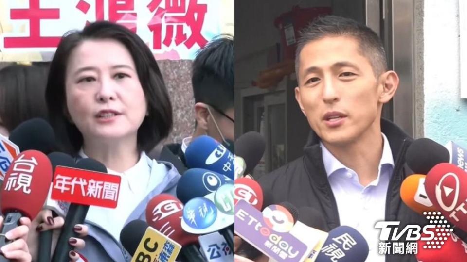 北市立委補選由王鴻薇對戰吳怡農。（圖／TVBS資料畫面）