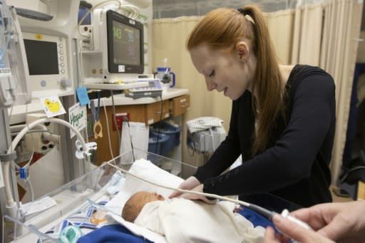 The bulk of the milk collected by the bank goes to nourish infants in neonatal intensive care such as Hayes, born two weeks early to his mom Jenny Collins in American Fork, Utah