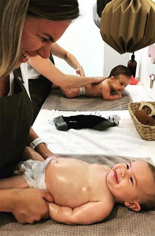 This baby spa will melt your heart