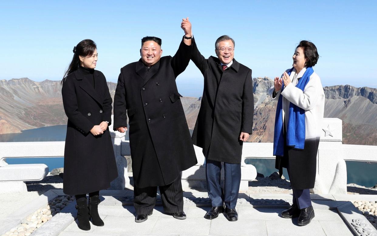 Mount Paektu is considered sacred as the birthplace of Dangun, the legendary founder of the first Korean kingdom - Pyongyang Press Corps Pool