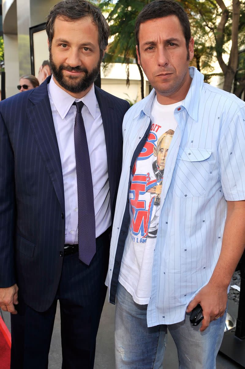 Judd Apatow and Adam Sandler