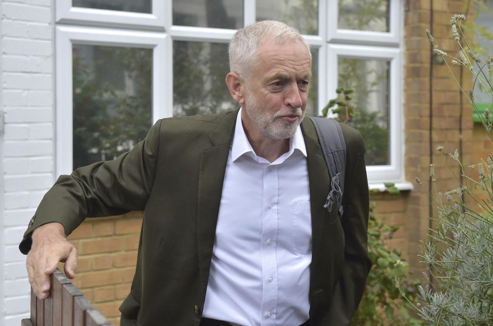 <em>A poll has found 4 in 10 British Jews would consider emigrating if Jeremy Corbyn became Prime Minister (PA)</em>