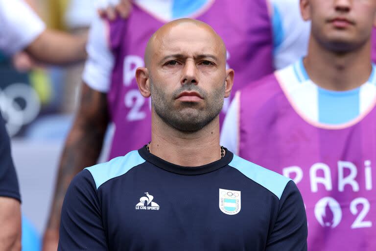 Javier Mascherano, DT del seleccionado argentino en París 2024