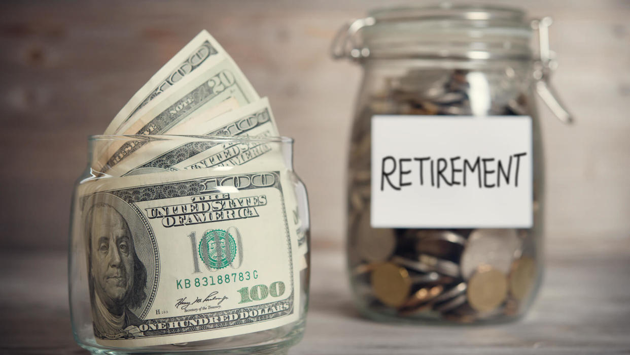 retirement savings concept