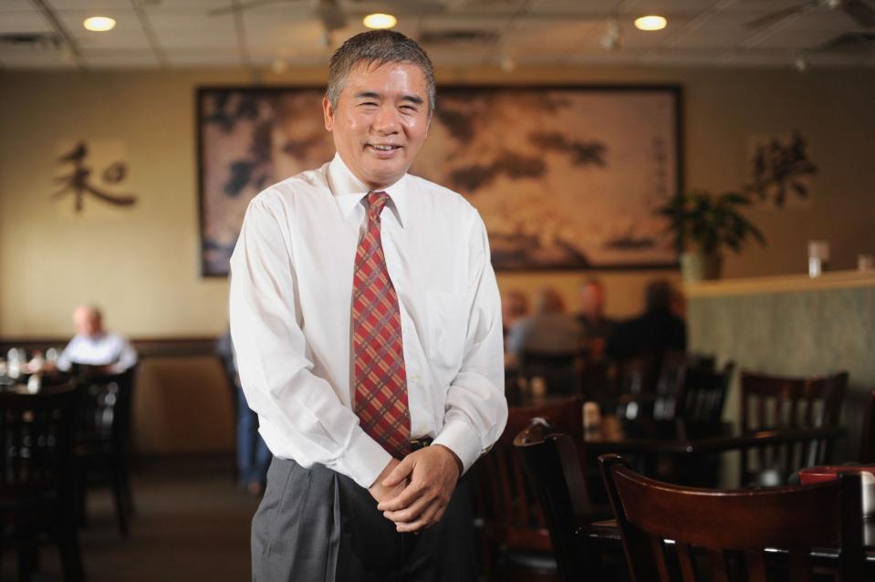 Wilmington restaurant owner Joseph Hou of Szechuan 132, seen here in 2012. Hou also owns a historic downtown Wilmington entertainment venue that has been issued a notice of condemnation.