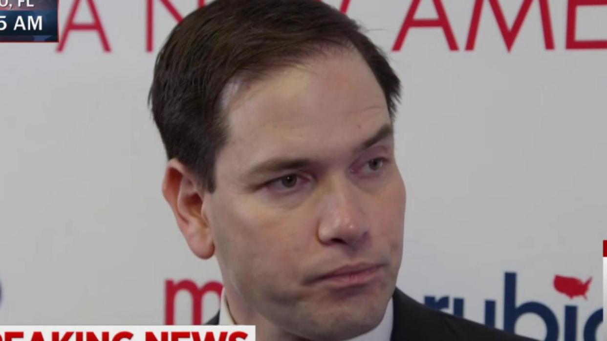 Rubio: The Job of a Leader Is Not to Stoke That Anger