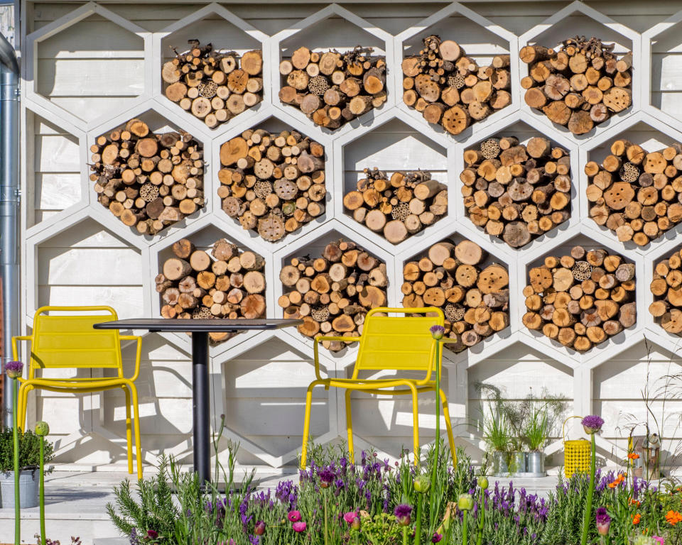 10. Incorporate a honeycomb pattern