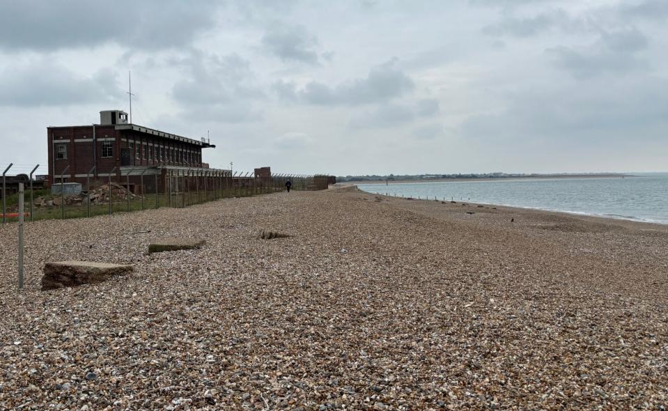 Nudists have been going to Eastney Beach for more than 70 years