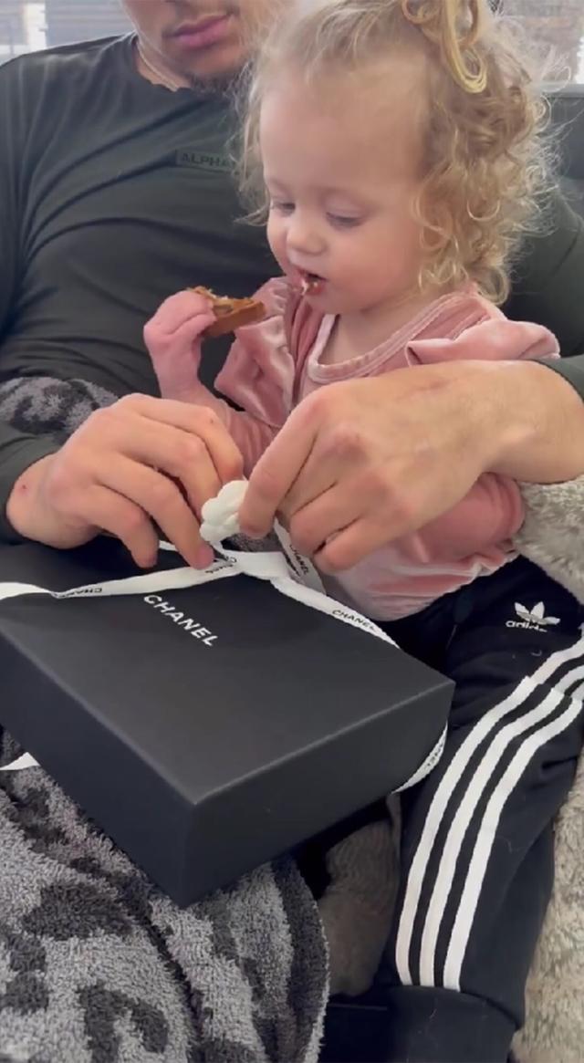 Brittany and Patrick Mahomes Gift Daughter Sterling a Mini Chanel