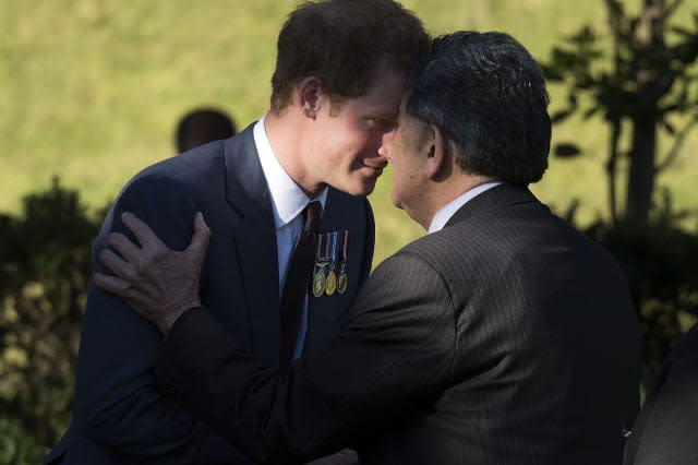 Prince Harry arrives in New Zealand