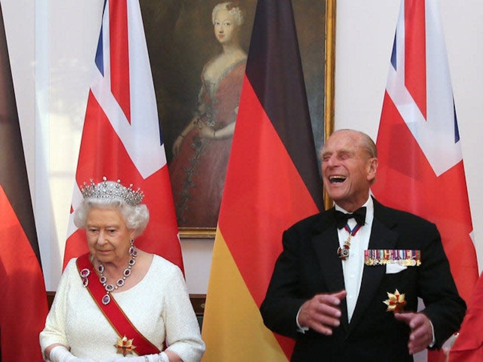 Prince Philip and Queen Elizabeth