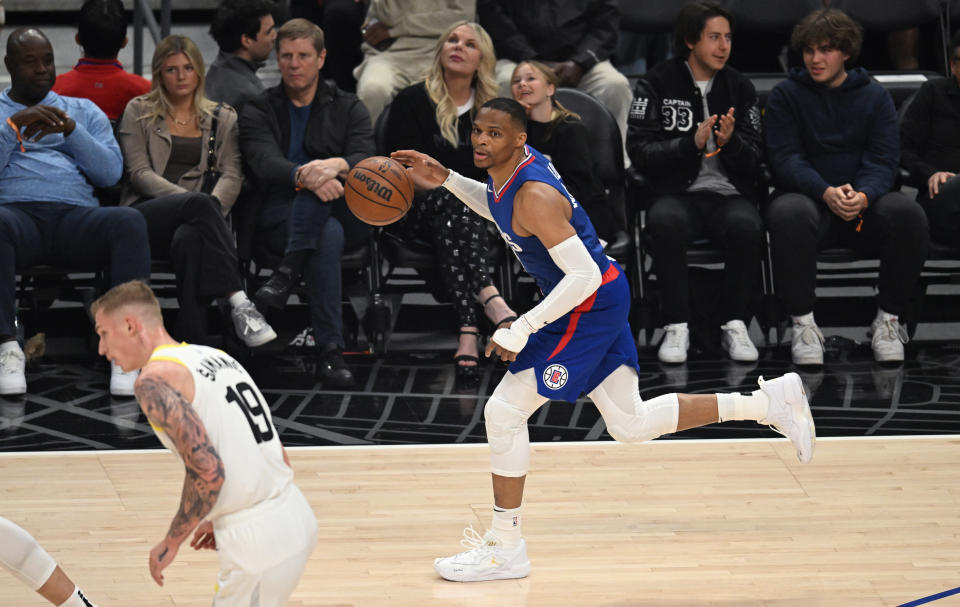 Russell Westbrook。（NBA Photo by John McCoy/Icon Sportswire via Getty Images）