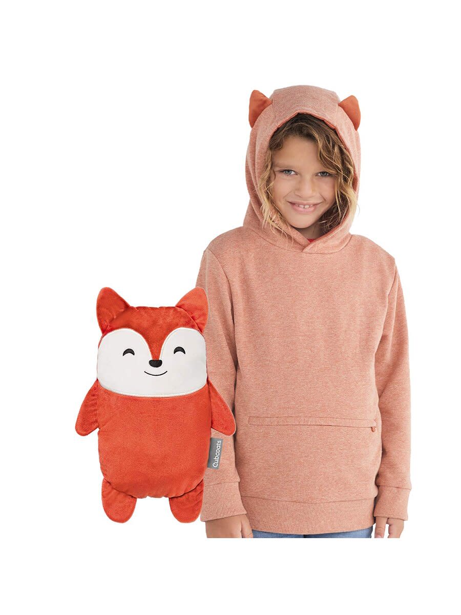 Cubcoats Flynn the Fox Two-in-One Hoodie and Plushie