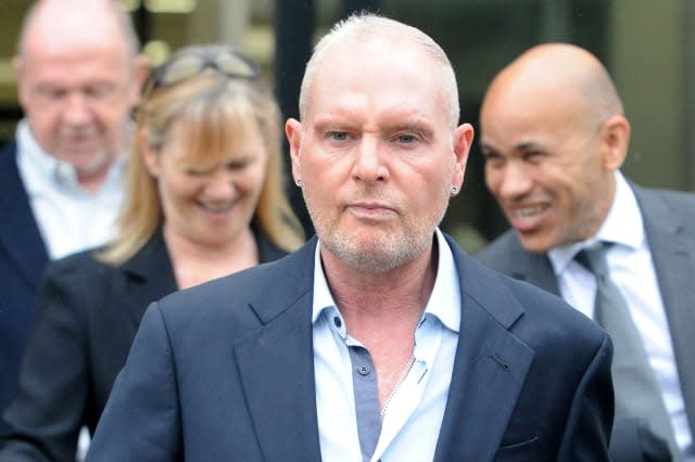 Paul Gascoigne in court