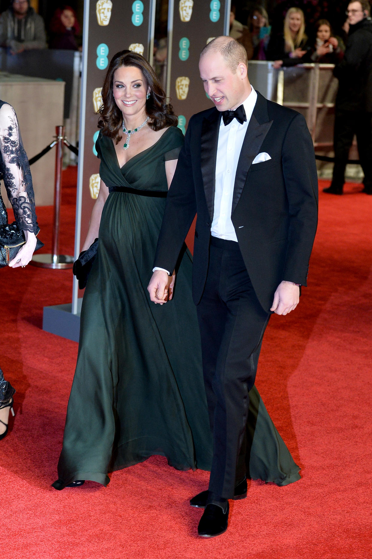 Kate and William at the BAFTAs in 2018 [Photo: Getty]