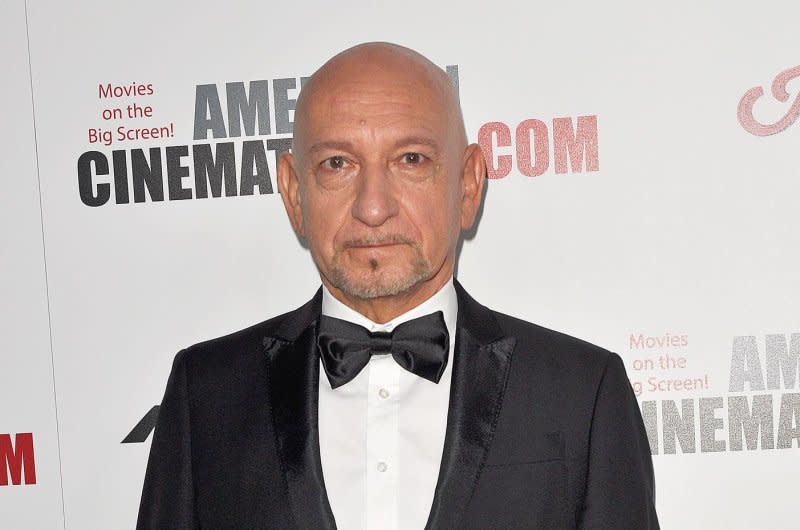 Ben Kingsley attends the American Cinematheque Award Ceremony in 2016. File Photo by Christine Chew/UPI