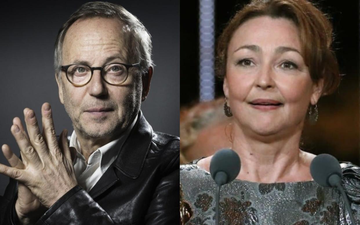 Fabrice Luchini et Catherine Frot vont jouer pour la première fois ensemble - AFP