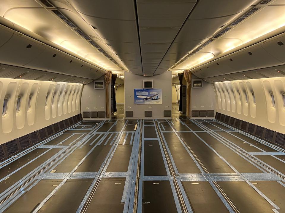Boeing 2022 777-200ER ecoDemonstrator.