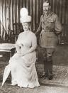 <p>King George V and Queen Mary celebrate their silver anniversary. They married July 6, 1883.</p>