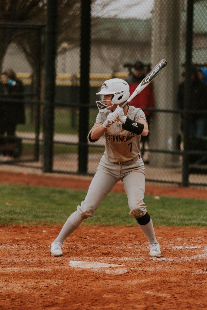 Addie Hudson, a 2020 Jefferson graduate, leads Western Michigan University in batting average and hits early in her first season playing NCAA Division I softball.