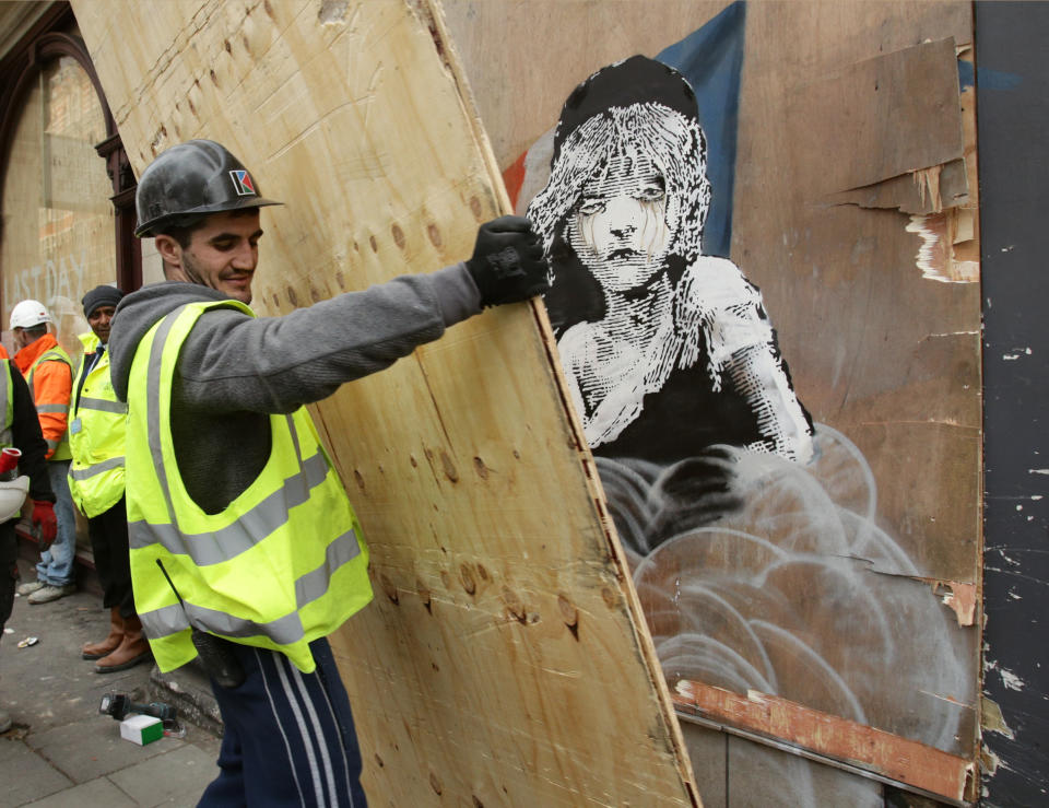 New Banksy in London