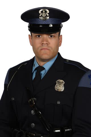 <p>Courtesy Kammeron Bennetts</p> Officer Kammeron Bennetts