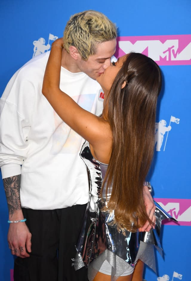 Ariana Grande and Pete Davidson